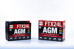 Мото аккумулятор FQ 21,0Ah FTX24L AGM